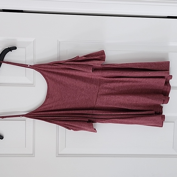 Mauve cold shoulder shirt - Picture 4 of 8